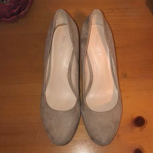 Nine West suede wedges